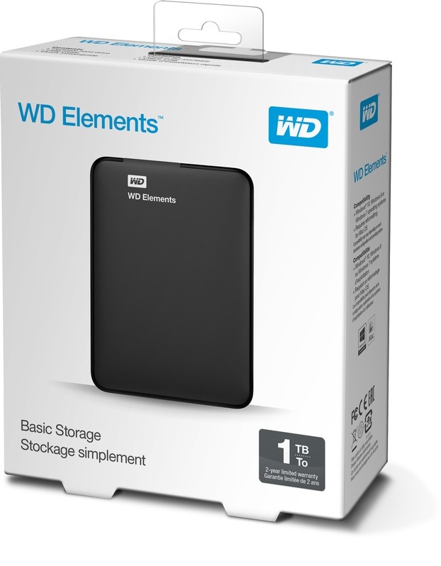 herhaling specificeren precedent Western Digital harde schijf extern Elements 1Tb USB3.0 | STB Shop