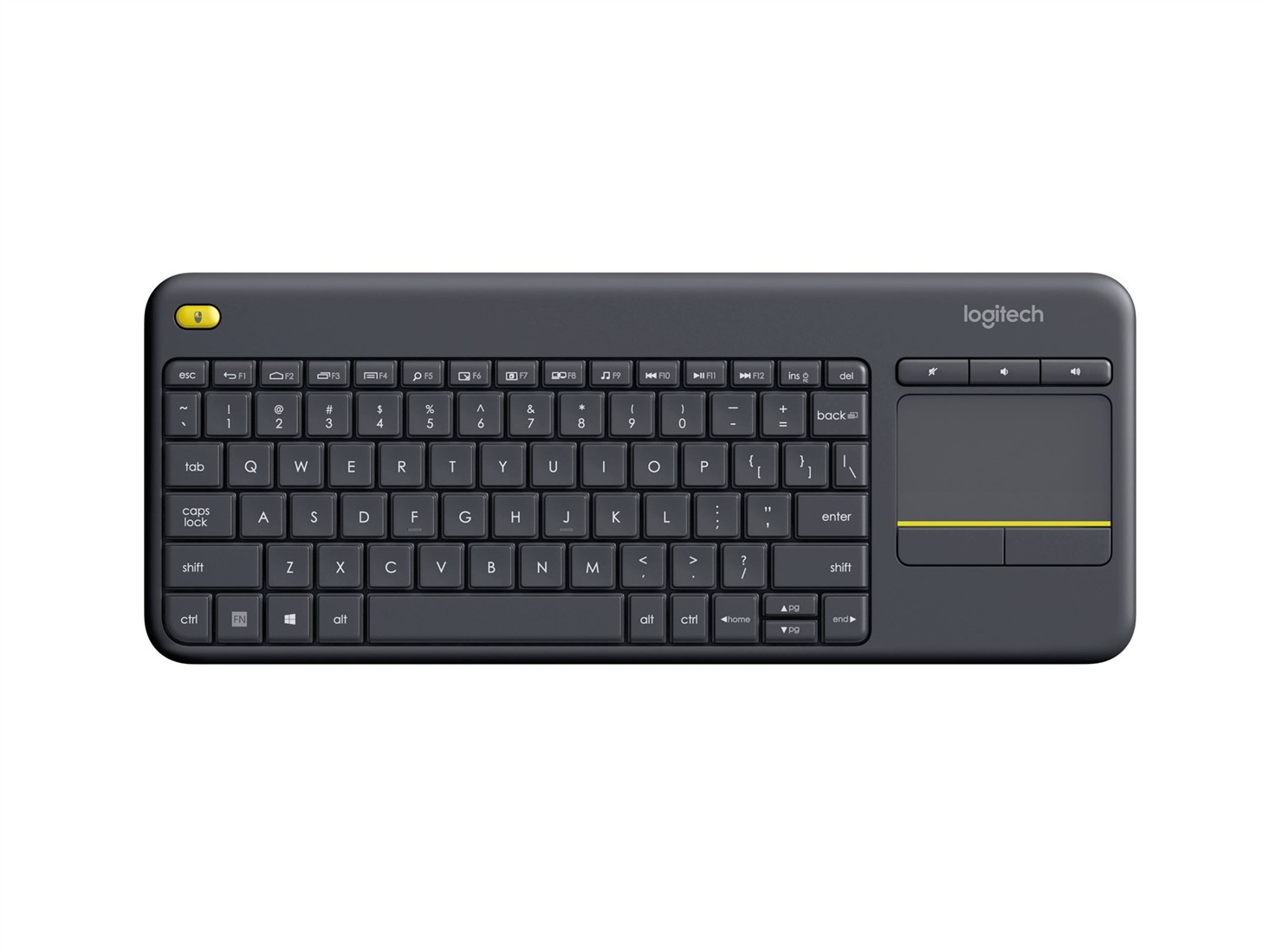 straal George Hanbury hulp in de huishouding Logitech K400 Plus toetsenbord RF Draadloos QWERTY Nederlands Zwart | STB  Shop