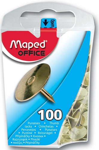 Maped punaises metaal 10mm 100 stuks