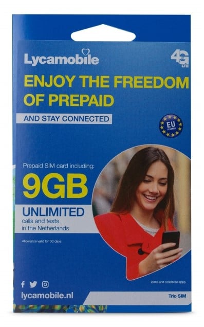 Lycamobile Holland Bundle S Plus