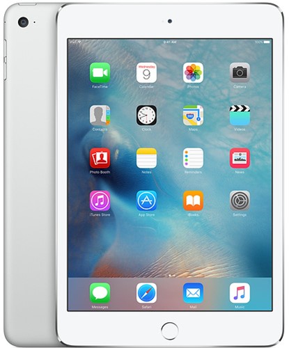 refurbished iPad Mini 4 16GB Wifi + 4G - Silver - B Grade