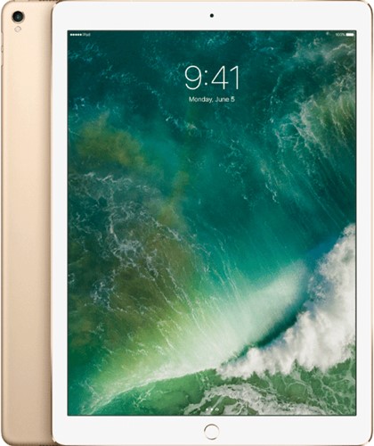 refurbished iPad Pro 12.9 Inch (2017-versie) 64GB Wifi + 4G - Gold - A Grade