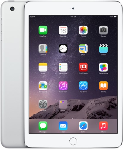 refurbished iPad Mini 3 16GB Wifi + 4G - Silver - B Grade