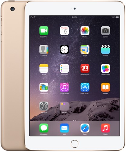 refurbished iPad Mini 3 16GB Wifi + 4G - Gold - B Grade